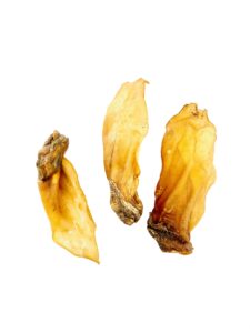 PUFFED LAMB Ears -LOW FAT (1lb) smaller ears
