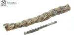 12" BRAIDED BUFFALO BULLY STICKS (moderate odour) 25 Pack